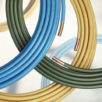 Plastic-Coated Copper Coil 